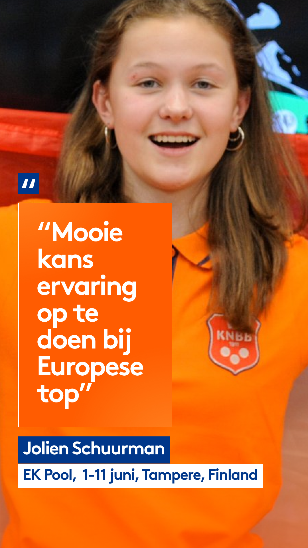 “Meedoen belangrijker dan winnen maar alles wat ik win is natuurlijk meegenomen!” KNBB “Meedoen belangrijker dan winnen maar alles wat ik win is natuurlijk meegenomen!” KNBB